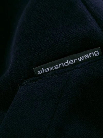 Shop Alexander Wang Baseball Jersey In Blue