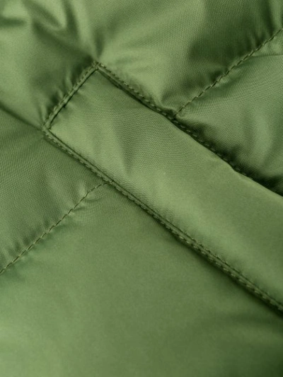 Shop Dolce & Gabbana Gesteppte Jacke In Green