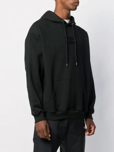 Shop Buscemi Hooded Logo Sweater In Black