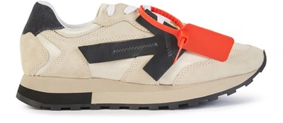 Shop Off-white Hg Trainers In Beige