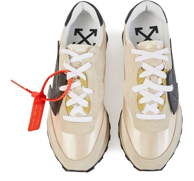 Shop Off-white Hg Trainers In Beige