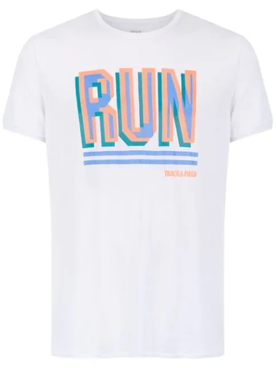 Shop Track & Field Run T-shirt - White