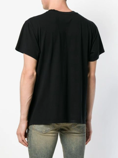 Shop Amiri Lovers Print T-shirt - Black