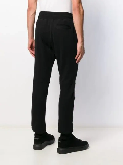 Shop Philipp Plein Statement Track Pants In Black