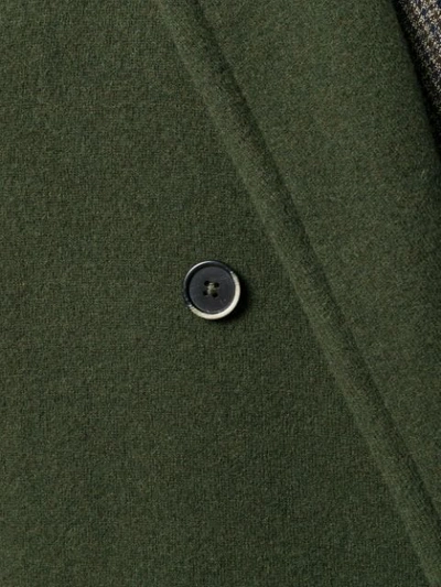 Shop Barena Venezia Double Buttoned Coat In 370 Army