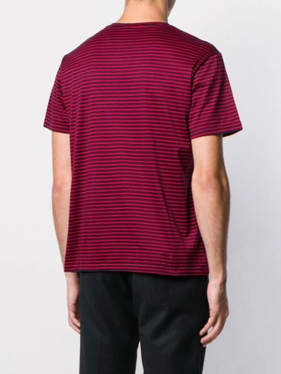 Shop N°21 Striped T-shirt In Blue