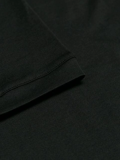 Shop Fendi Logo Printed T-shirt In Black