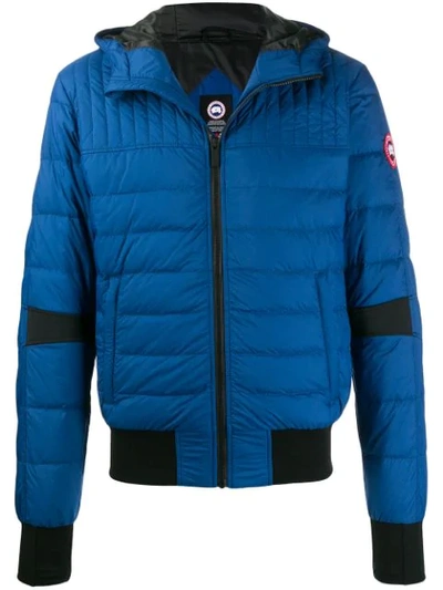 Shop Canada Goose Hooded Padded Jacket In 805 Northern Night