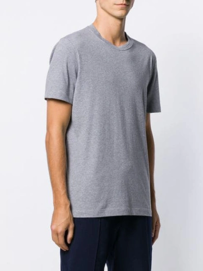 Shop Brunello Cucinelli Crew Neck T-shirt In Grey