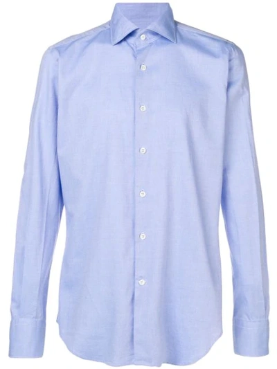 Shop Glanshirt Oxford Slim Fit Shirt - Blue
