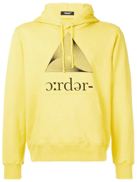 Undercover Illuminated Yellow Cotton Hoodie Modesens