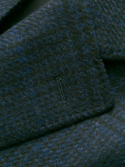 Shop Canali Checked Single In Blue