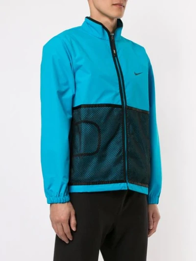 Supreme Nike Trail Running Jacket In Blue | ModeSens