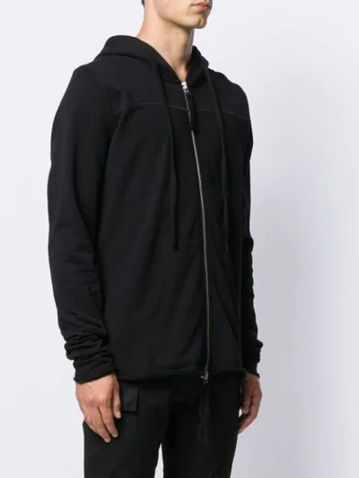 Shop Thom Krom Hooded Sweatshirt In Black