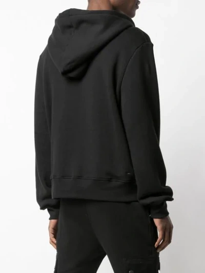 Shop Amiri Loose-fit Hoodie In Black
