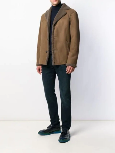 SHORT-LENGTH SHEARLING JACKET