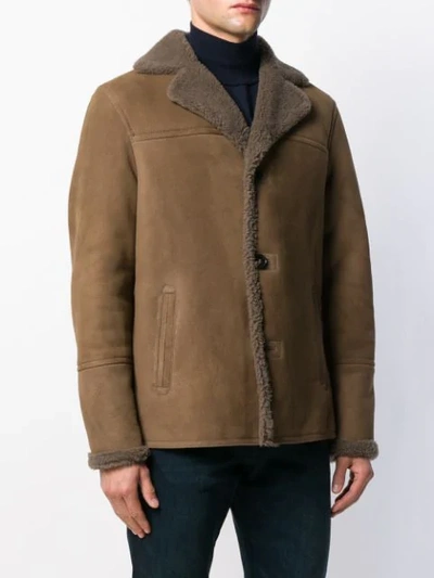 SHORT-LENGTH SHEARLING JACKET