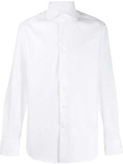 Shop Alessandro Gherardi Longsleeved Shirt In White