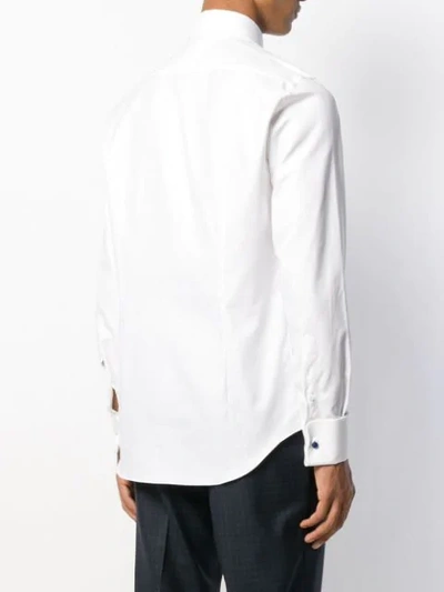 Shop Alessandro Gherardi Longsleeved Shirt In White