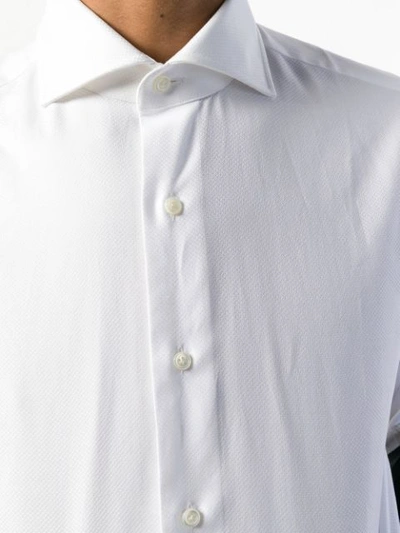 Shop Alessandro Gherardi Longsleeved Shirt In White