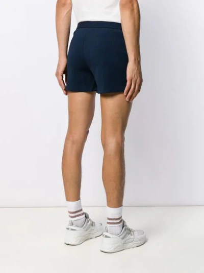 Shop Ron Dorff Tennis Shorts In Blue