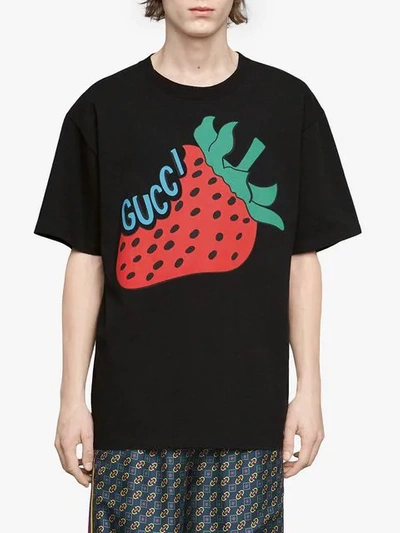 Shop Gucci T In Black