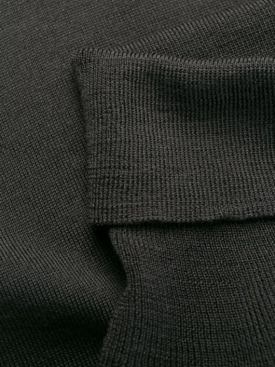 Shop Roberto Collina Turtle Neck Sweater In Grey