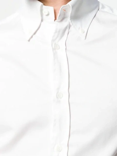 Shop Brunello Cucinelli Button Down Shirt In White