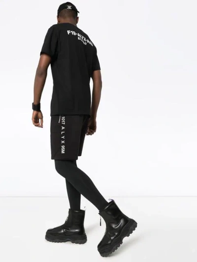 Shop Alyx Logo Track Shorts In Black
