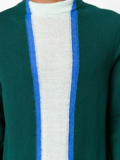 Shop Namacheko Colour Block Jumper In Green