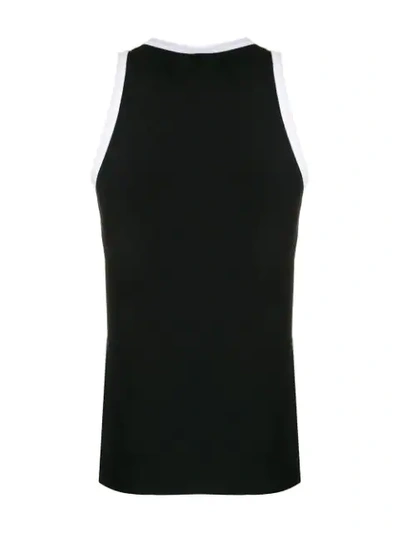 Shop Dolce & Gabbana Crown Logo Vest In Black