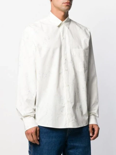 Shop Jacquemus La Chemise Simon Shirt In White