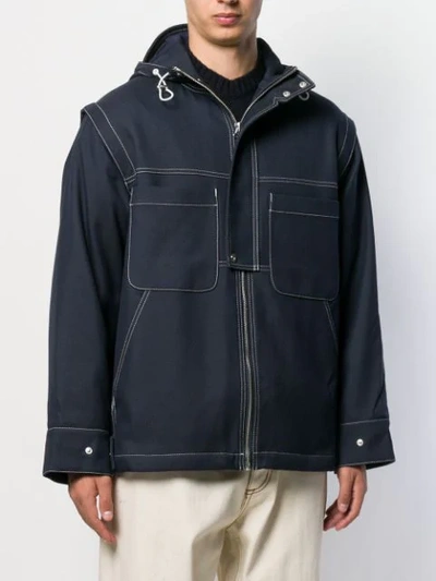 JACQUEMUS LA VESTE MEUNIER JACKET - 蓝色