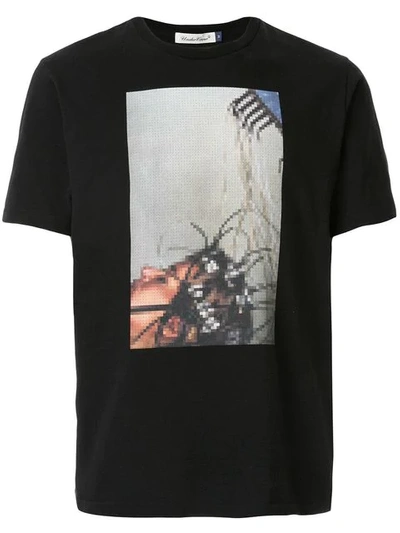 Shop Undercover Graphic Print T-shirt In Black