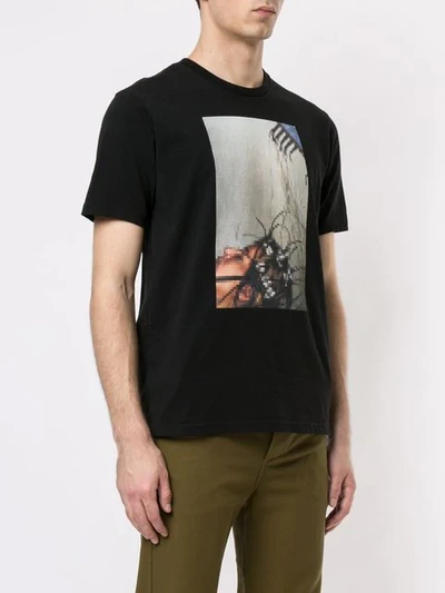 Shop Undercover Graphic Print T-shirt In Black