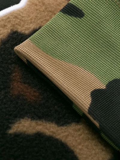 Shop Polo Ralph Lauren Half-zip Camouflage Jumper In Green