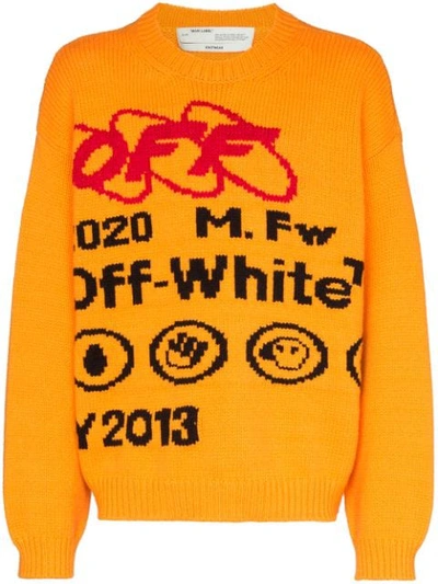 Shop Off-white Industrial Y013 Jumper In Yellow