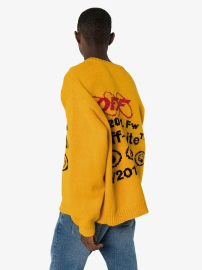 Shop Off-white Industrial Y013 Jumper In Yellow