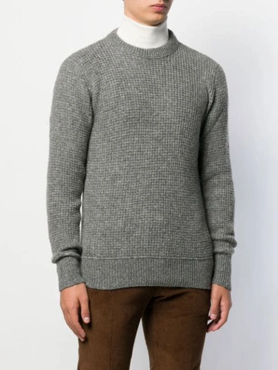 Shop Roberto Collina Round Neck Jumper In 18 Gr. Med