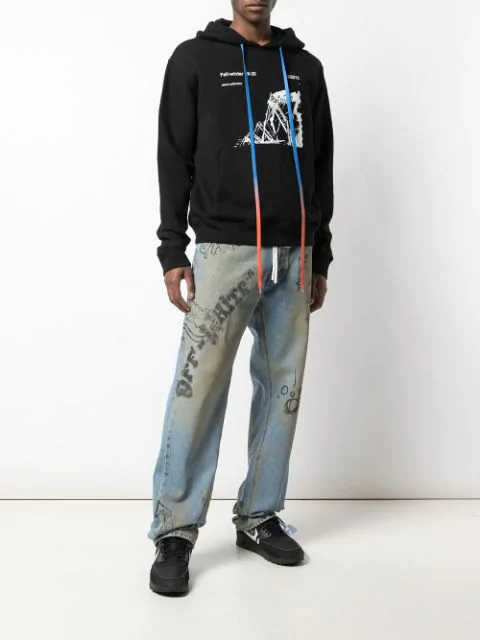 off white wizard jeans