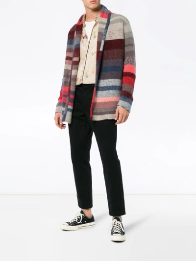 Shop The Elder Statesman Smoking Jacket - Multi