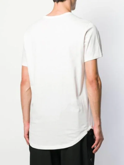 Ann Demeulemeester Moon-print Cotton T-shirt In 002 Off Wht Print