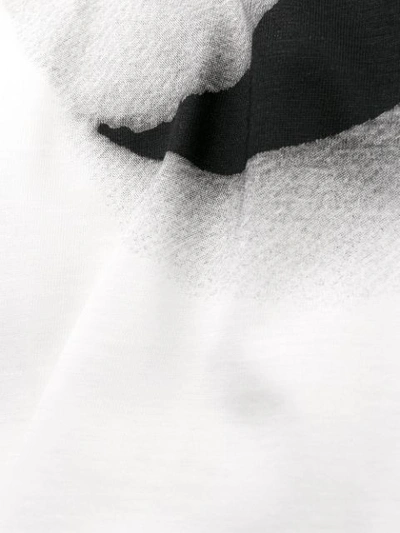 Ann Demeulemeester Moon-print Cotton T-shirt In 002 Off Wht Print