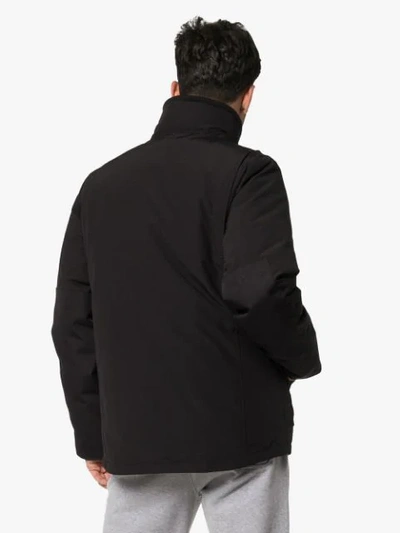 Shop Canada Goose Forester Feather-down Jacket In Black
