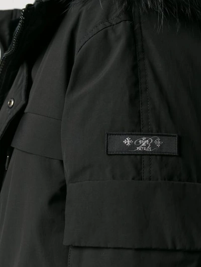 Shop Tatras Zipped Padded Jacket - Black