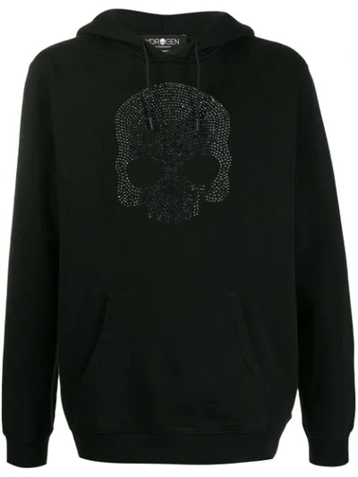 RHINESTONE SKULL HOODIE