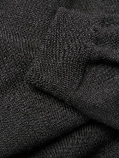 Shop Prada Cardigan Mit Reissverschluss In Grey