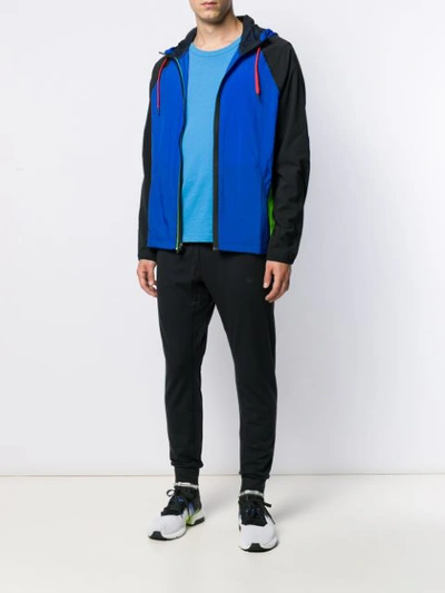 Shop Nike Hooded Jacket In Black
