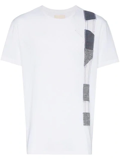Shop 78 Stitches Patch Short Sleeve T-shirt - White