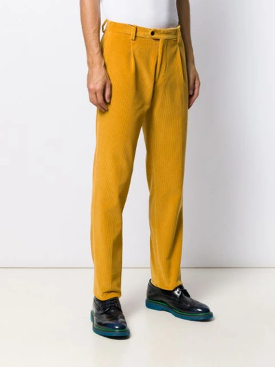 Shop Etro Straight In Yellow